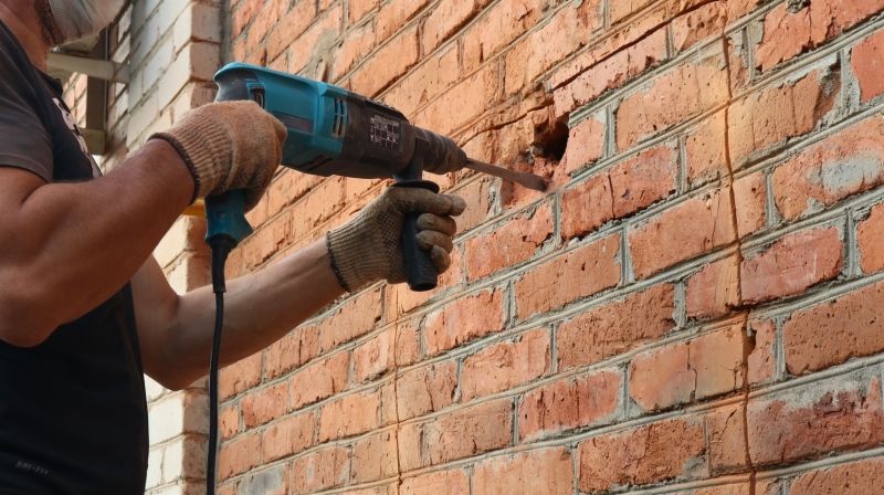 Garage Brick Repair