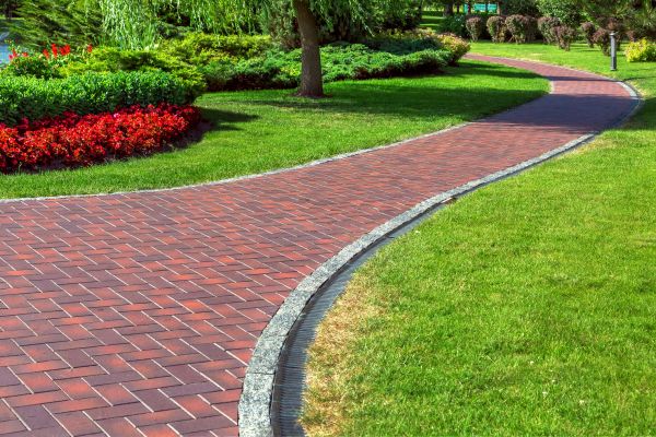Brick Walkway Installation in Hendersonville