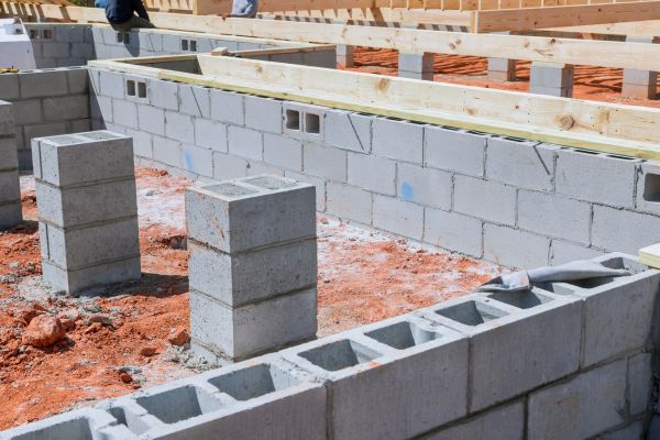 Cement Block Installation in Hendersonville