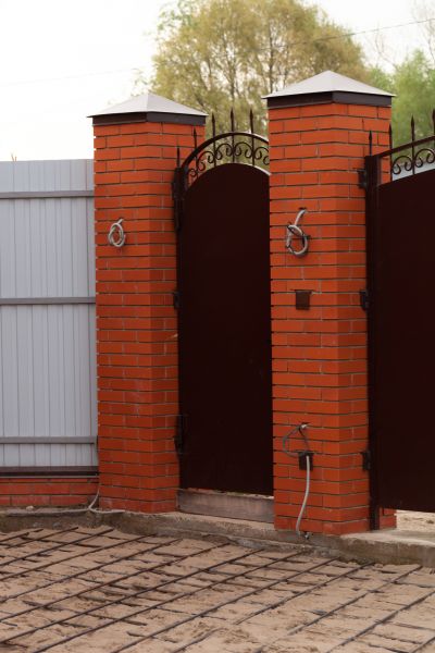 Brick Columns Installation in Hendersonville